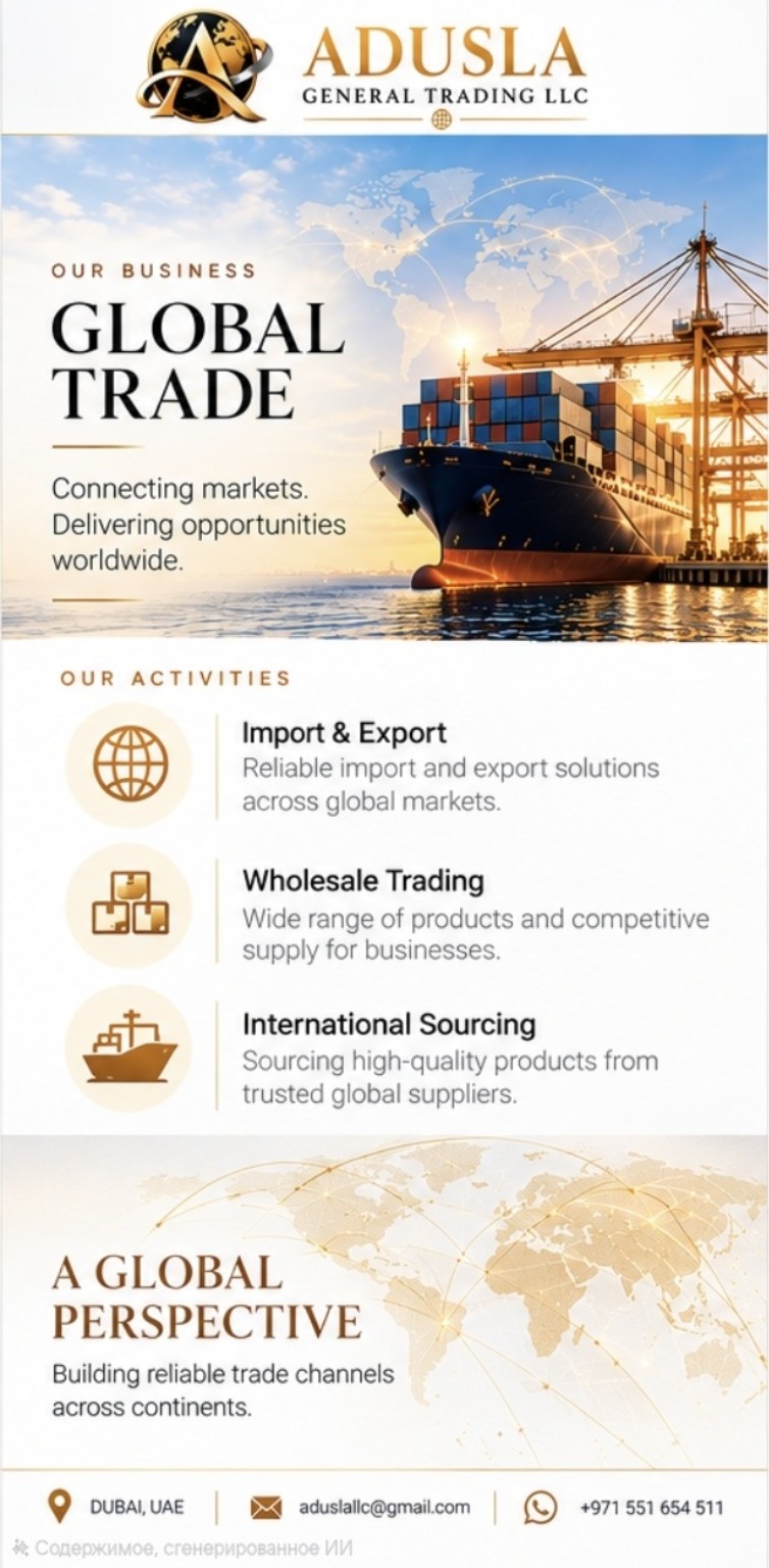 Global Trade — ADUSLA General Trading LLC